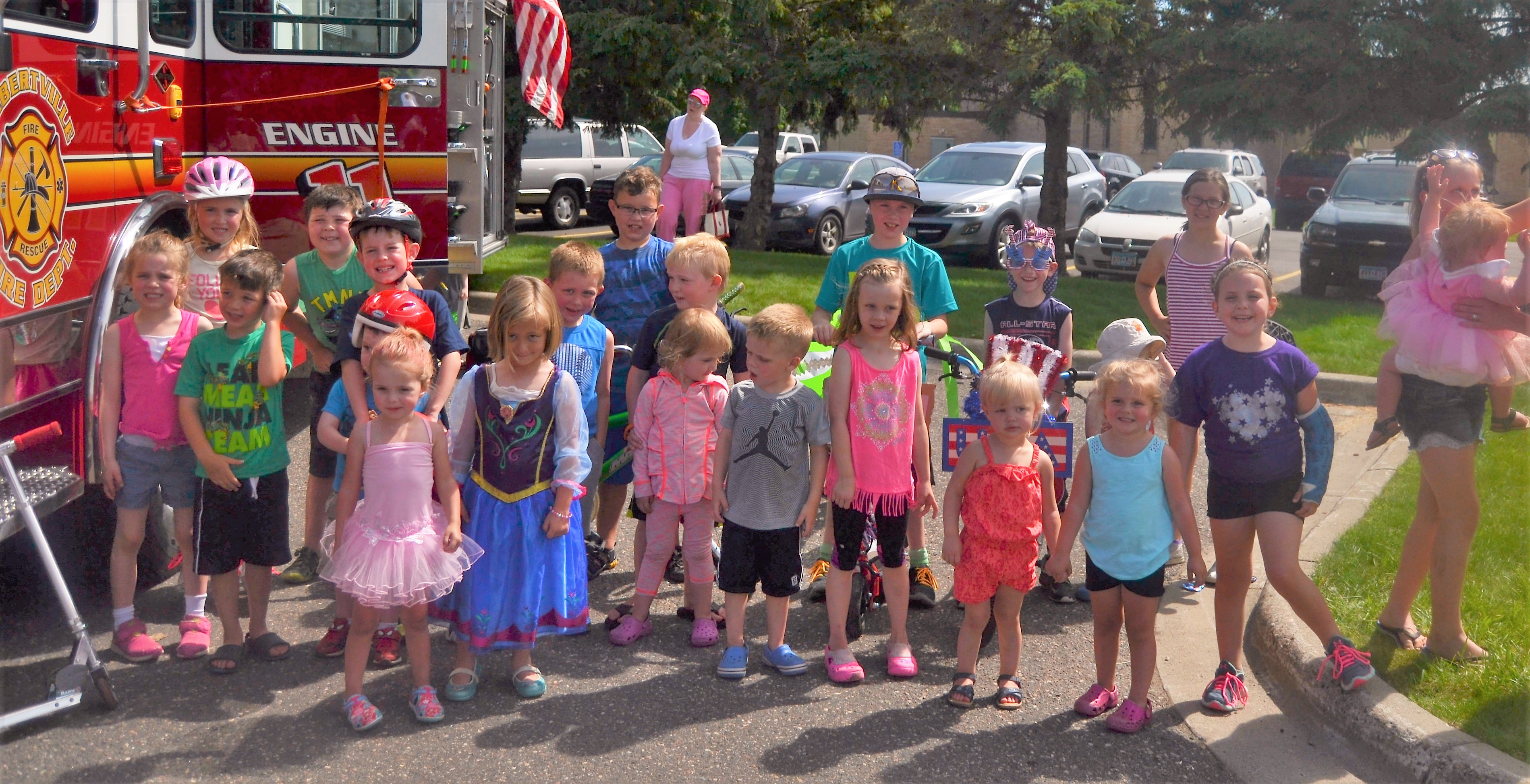 Kiddie Parade Participants Albertville Friendly City Days